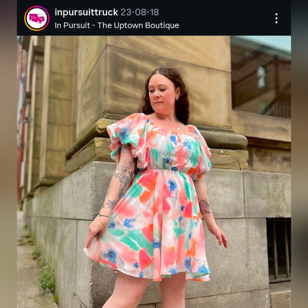 BiBi Colorful Floral Dress